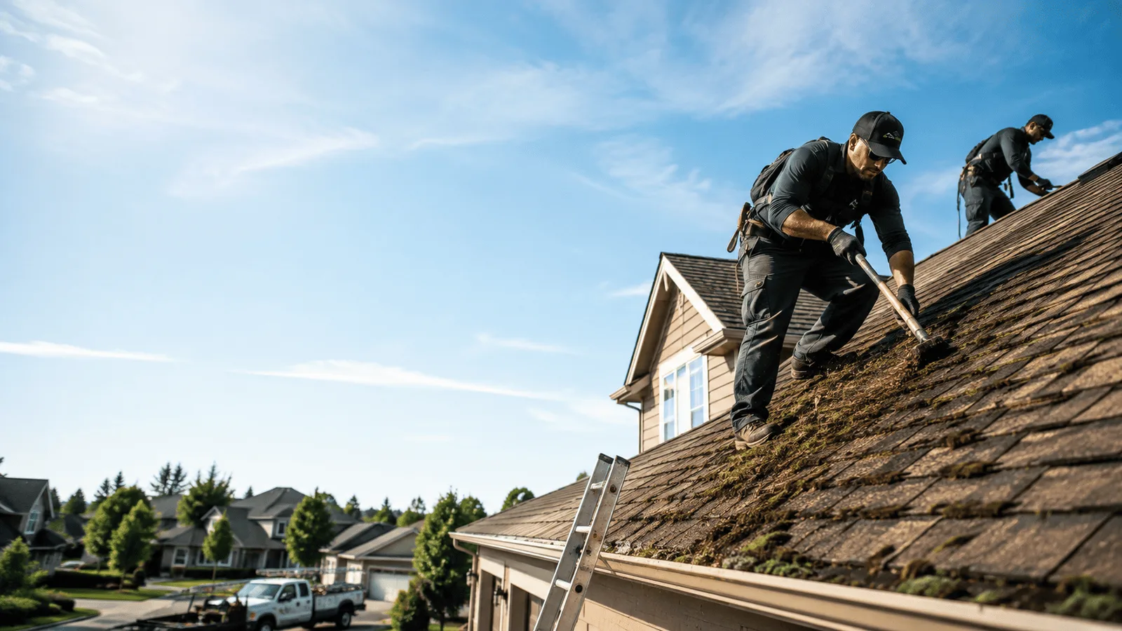 Roof Moss Removal in Holliston, MA near me